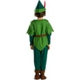 thumbnail image 2 of Dress-Up-America Peter Pan Costume for Kids - Fairy Tale Dress Up for Children, 2 of 3