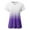 Purple, variant on Summer! SHOPESSA Women's Fashion Casual Gradient V-neck Short Sleeve Loose T-shirt Tops