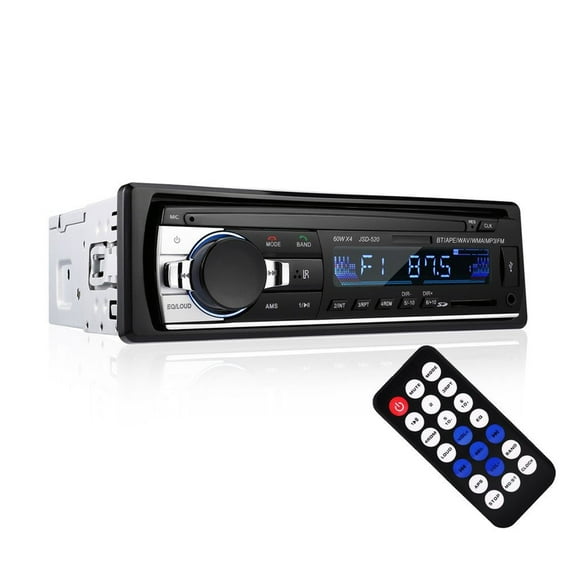 12V 1 Din JSD-520 Car Radio USB TF MP3 WMA Player with Car Radio Receiver