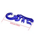 thumbnail image 3 of Keep Diving Diving Underwater Plastic Double BCD Hose Holder with Clip Buckle Hook (Blue), 3 of 4