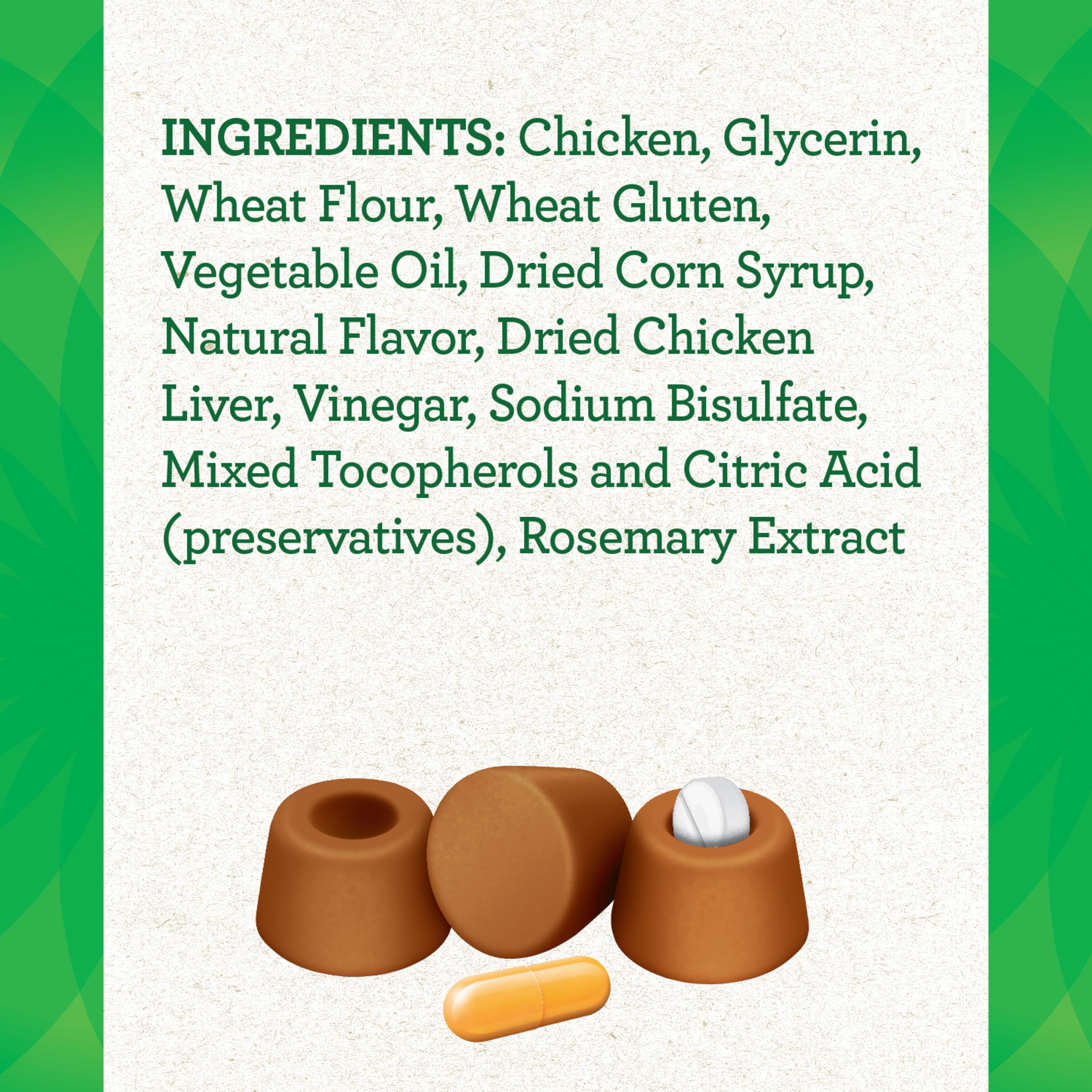 FELINE GREENIES PILL POCKETS for Cats Natural Soft Cat Treats