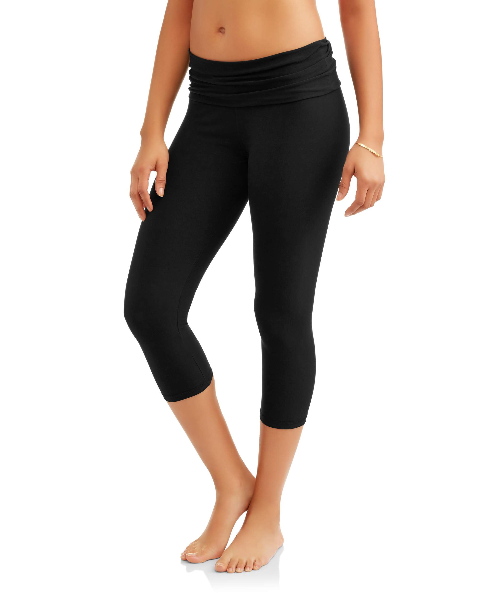 Juniors' Essential Skinny Capri Yoga Pants - Walmart.com