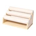 thumbnail image 3 of Expositor de pulseras de 3 niveles para encimeras y armarios de dormitorio. Beige, 3 of 9
