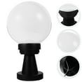 thumbnail image 3 of Outdoor Column Lights, Fence Pedestal Post Lamp Outdoor Vintage LED Globe Pillar Lights, Waterproof External Landscape Street Lighting Fixtures, 3 of 9