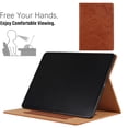 thumbnail image 5 of Allytechgroup Flip Cover Case for Apple iPad (A16) 11th Gen 11" 2025/ iPad 10th Gen 10.9" 2022, Butterfly Rose Embossed PU Leather Smart Cover Auto Sleep Wake Stand Cards Holder Slim Fit Shell Case, 5 of 9