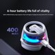 thumbnail image 4 of Magnetic Computer Speakers PC Phone Sound Box Wireless Bluetooth Voice Box with RGB Light for Desktop Computer, 4 of 5