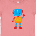thumbnail image 4 of Inktastic Cute Robot, Colorful Robot, Funny Robot, Robotics Boys or Girls Baby T-Shirt, 4 of 5