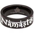 thumbnail image 5 of Namaste Tungsten Carbide Ring, 5 of 9