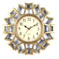 thumbnail image 1 of Reloj de pared abstracto, reloj de pared geométrico con números Vintage nórdico, diseño moderno de cuarzo para el hogar, decoración de pared, 1 of 2