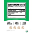 thumbnail image 2 of BulkSupplements Organic Peppermint Extract Powder - 250 Grams (8.8 oz), 2 of 5