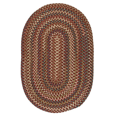 Kipton Hand-Braided Red/Beige Area Rug  Overall Product Weight: 27 lb.  Full or Limited Warranty: Limited AT A GLANCE 1. Material: Polypropylene; Nylon 2. Technique: Braided An updated spin on a classic design.this braided rug combines two different yarn fibers to create a textured feel that is sophisticated and unique. PRODUCT DETAILS 1. Technique: Braided 2. Construction: Machine Made 3. Material: Polypropylene; Nylon 4. Location: Indoor Use Only RUG SIZE: OVAL 2   X 3   1. Overall Product Weight: 4 lb. RUG SIZE: OVAL 5   X 7   1. Overall Product Weight: 18 lb. RUG SIZE: OVAL 6   X 9   1. Overall Product Weight: 27 lb. RUG SIZE: OVAL 8   X 10   1. Overall Product Weight: 40 lb. RUG SIZE: OVAL 9   X 12   1. Overall Product Weight: 54 lb. RUG SIZE: OVAL 11   X 14   1. Overall Product Weight: 78 lb. RUG SIZE: OVAL 12   X 15   1. Overall Product Weight: 90 lb. RUG SIZE: ROUND 3   1. Overall Product Weight: 6 lb. RUG SIZE: ROUND 5   1. Overall Product Weight: 13 lb. RUG SIZE: ROUND 7   1. Overall Product Weight: 25 lb. RUG SIZE: ROUND 9   1. Overall Product Weight: 40 lb. RUG SIZE: ROUND 11   1. Overall Product Weight: 62 lb. RUG SIZE: RUNNER 2   X 5   1. Overall Product Weight: 6 lb. RUG SIZE: RUNNER 2   X 7   1. Overall Product Weight: 7 lb. RUG SIZE: RUNNER 2   X 9   1. Overall Product Weight: 9 lb. RUG SIZE: RUNNER 2   X 11   1. Overall Product Weight: 12 lb. OTHER DIMENSIONS 1. Pile Height: 0.5     FEATURES 1. Material: Polypropylene; Nylon 2. Material Details: 65% Nylon/35% Polypropylene 3. Construction: Machine Made 4. Technique: Braided 5. Primary Color: Red/Blue/Beige 6. Location: Indoor Use Only 7. Theme: Rustic Farmhouse 8. Reversible: Yes 9. Floor Heating Safe: Yes 10. Country of Origin: United States WARRANTY 1. Product Warranty: Yes 2. Warranty Length: 30 Days 3. Full or Limited Warranty: Limited 4. Warranty Details: 30 day warranty against any manufacturing defects You may also like following products 1. Waddington Hand-Hooked Red/Ivory Indoor/Outdoor Area Rug  Technique: Looped/Hooked  Overall Product Weight: 8.1 lb. 2. Wyble Handmade Tufted Ivory/Beige Rug  Hand Made  Technique: Tufted 3. Loren Handmade Tufted Wool Gold/Red Rug  Pile Height: 0.63      Technique: Tufted 4. Remington Hand-Tufted Wool Blue/Green Area Rug  Location: Indoor Use Only  Material Details: 100% Wool 5. Clemente Southwestern Handwoven Flatweave Wool in Yellow/Rust/Blue Area Rug  Material: Wool  Location: Indoor Use Only