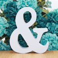 thumbnail image 2 of Craft Letters, Tyeign Wooden English Alphanumeric Ornaments Wooden Crafts Diy Letter Creativity 3.2 Inch Wooden Letter Wall Decoration Letter A Wooden Letter Cut Out Letters Letters, 2 of 4