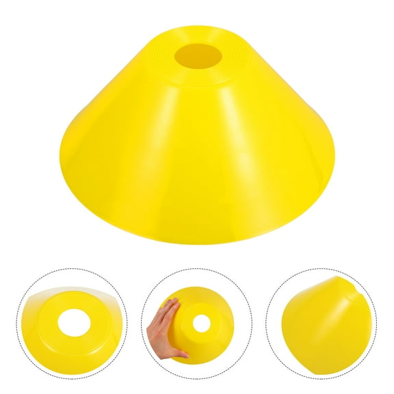 HOMOBABE 1Set Modern Acrylic Yellow Slanted Shade For Pendant Lights Hanging Lamp Shade 11.8x9.8x4.1in