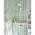 thumbnail image 4 of Moen 220C2 Eight-Function Rainshower + Handheld Shower Head, Chrome, 4 of 7
