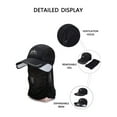 thumbnail image 4 of Egoelife Sun Hat with Retractable Brim for Outdoor Fishing Riding Climbing, Sun-Protected, Quick-Drying, Breathable, 4 of 6