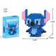 thumbnail image 1 of Disney LiLo Stitch juguetes de bloques de construcción Pokemon Pikachu lega Anime personaje de dibujos animados modelo juguete de bloques de construcción para niños regalo, 1 of 5