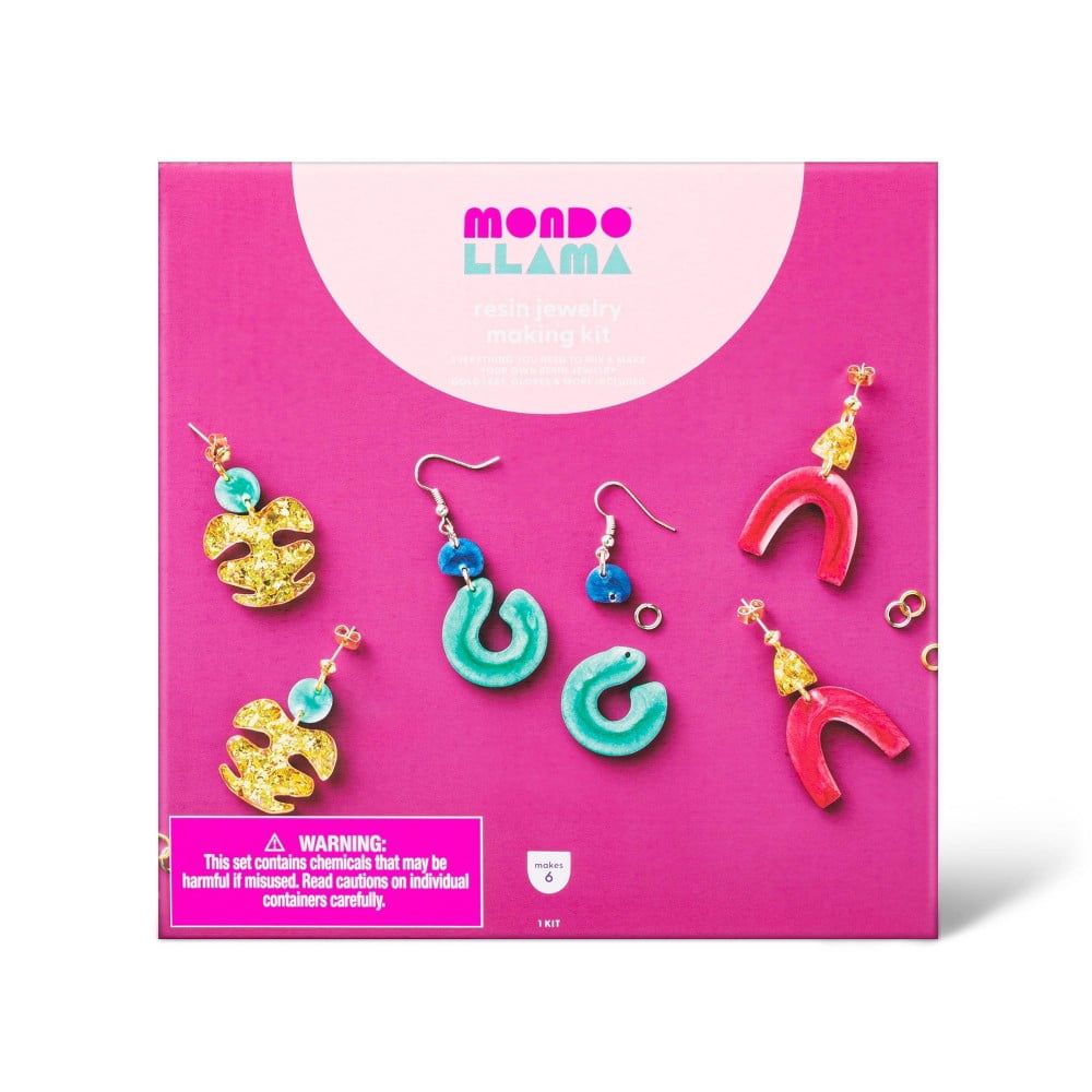 Valentine's Day Resin Jewelry Kit - Mondo Llama