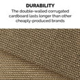 thumbnail image 6 of FurHaven Pet Cat Scratcher | Corrugated Cat Scratcher with Catnip, Yellow, Small, 6 of 12