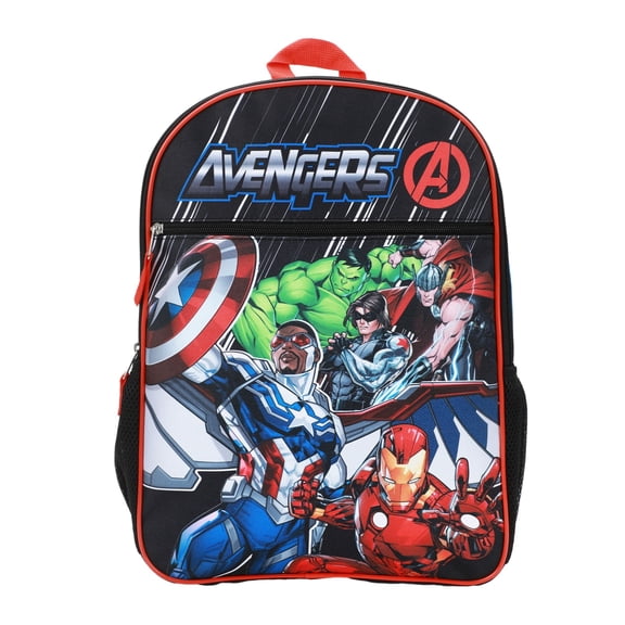 Marvel Avengers Backpack 16" Iron Man Hulk Thor Captain America Full Size