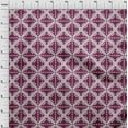 thumbnail image 3 of oneOone Cotton Silk Fabric Check Kasuri Printed Fabric 1 Yard 42 Inch Wide, 3 of 4