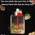 thumbnail image 2 of Fast Bubble Plant Hair Dye Natural Plant Ingredients Non-damaging Hair Dye for Friends Family Neighbors Gift, 2 of 5