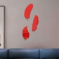 thumbnail image 7 of 3D Feather Family Wall Decor, Acrylic Wall Stickers for Living Room, Mirror Wall Decor, Modern Style, 7 of 7