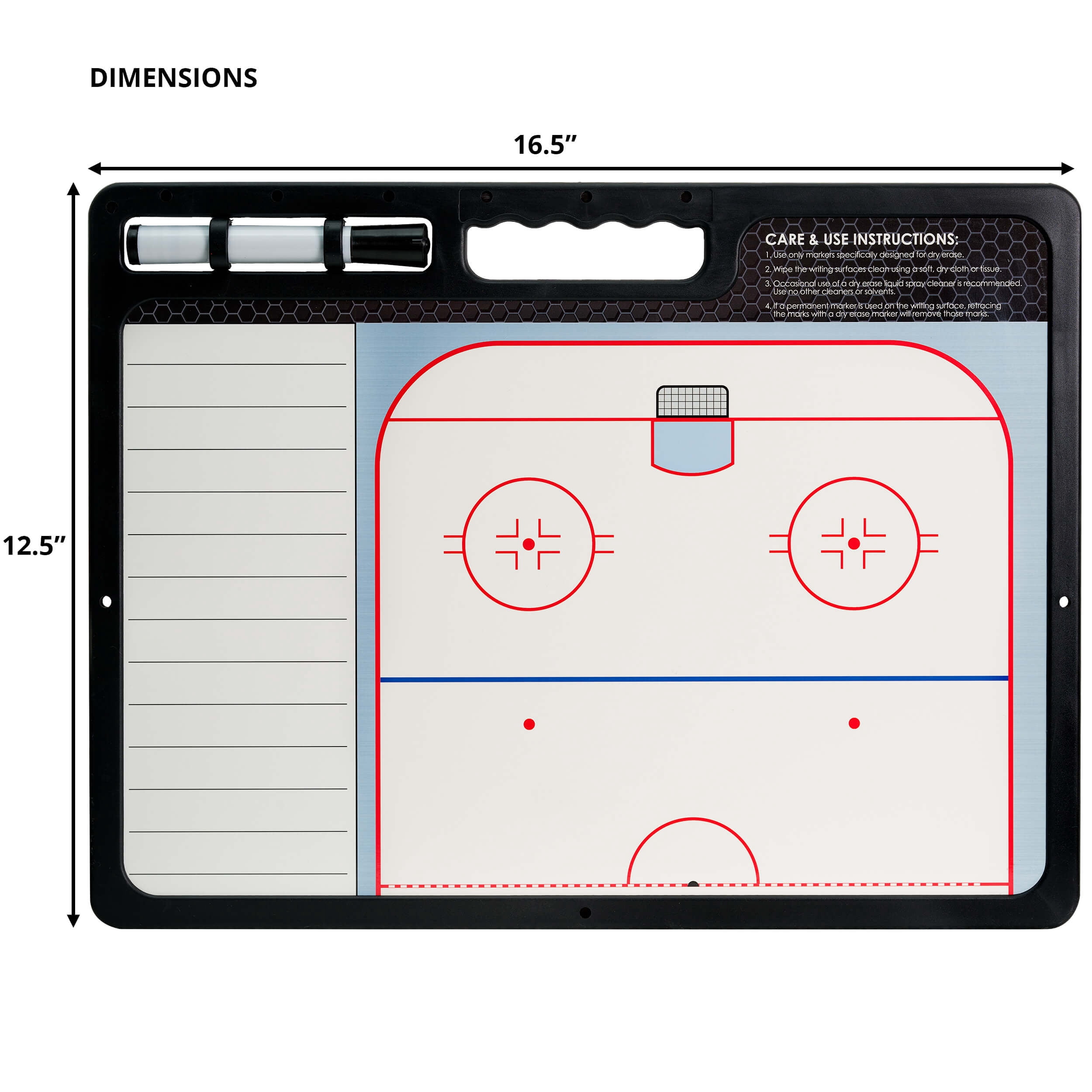 Murray Sporting Goods Premium Hockey Coaches Clipboard