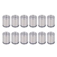 thumbnail image 1 of Tornillo separador para soporte de letrero, 12 piezas de clavos publicitarios, tornillos separadores de acero inoxidable, clavo separador para letrero de pared, multifuncional, 1 of 8
