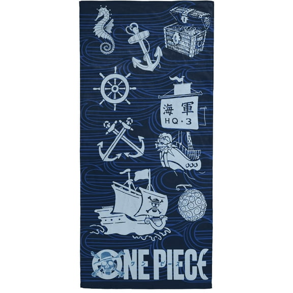 One Piece 893811 East Blue Sea Beach Towel