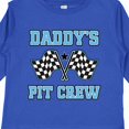 thumbnail image 4 of Inktastic Daddys Pit Crew Boys Racing Boys Long Sleeve Toddler T-Shirt, 4 of 5