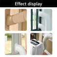 thumbnail image 2 of Adaptador universal para ventana de aire acondicionado, interfaz de conducto de escape, conector de tubo adaptador de ventana para aire portátil. Afortunado Sencillez, 2 of 5