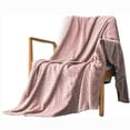 thumbnail image 7 of Flannel Blanket 100X150Cm Pink,1X Flannel Blanket,Hugging for Sofas Lightweight Plush Blanket Soft and Beds Blankets Suitable Is Home Textiles Gift Giving, 7 of 7