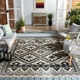 thumbnail image 5 of SAFAVIEH Veranda Johann Southwestern Indoor/Outdoor Area Rug, 6'7" x 6'7" Square, Beige/Grey, 5 of 5