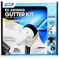 thumbnail image 7 of Camco 42010 Awning Gutter Kit - Easily Attaches to Awning Rails - Channels Water Up to 20 ft. Away, 7 of 7