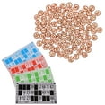 thumbnail image 2 of 1 set of Bingo Game Chess Bingo Number Cards and Number Chess Pieces Game Props, 2 of 8