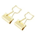 thumbnail image 4 of Cat  Clips Cute Hollow Long Tail Iron Clips for 100Pcs Creative Clips Stationery Office Supplies, 4 of 7