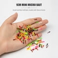 thumbnail image 4 of 20pcs Micro T-Tail Soft Fishing Lures Ultralight Paddle Tail Swimbaits for Panfish Trout Crappie Bass Perch Bionic Finesse Gear for Rivers and Lakes, 4 of 4
