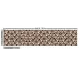 thumbnail image 3 of Ambesonne Damask Fabric by the Yard Upholstery, Baroque Style Rococo Pattern, 5 Yards, Pale Rose and Brown, 3 of 5