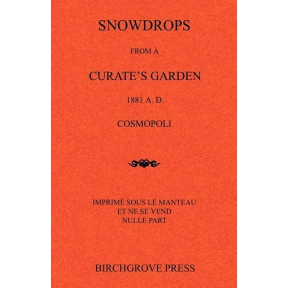 Snowdrops from a Curate's Garden