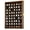 Walnut, variant on 59 Opening Thimble / Small Miniature Display Case Cabinet