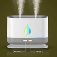 thumbnail image 3 of ZToonmas Humidifiers for Bedroom 1L Humidifiers for Bedroom Large Room Home, Warm for Mist Top Desk Humidifiers Essential Oil Diffuser, Quiet With Adjustable Mist, 3 of 5