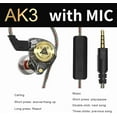 thumbnail image 2 of FLORA- Wired Gaming Earbuds, Ak3File In Ear Monitors, Deep Bass Sound Wired Earbuds, 2 of 6