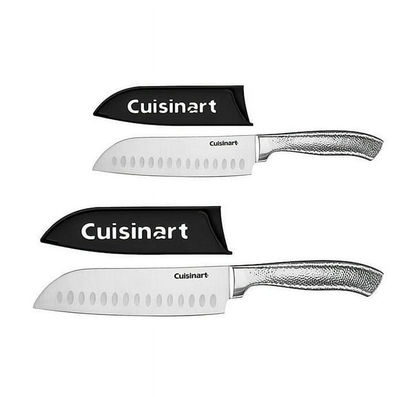 Cuisinart Classic Stainless Steel 4-Piece Santoku Set