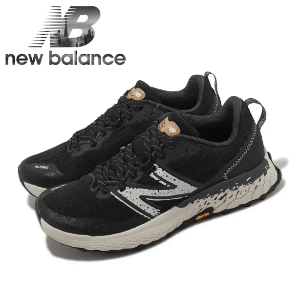 New Balance Fresh Foam Hierro v7 Black & Grey Trail Running Sneakers (Size 11 D)
