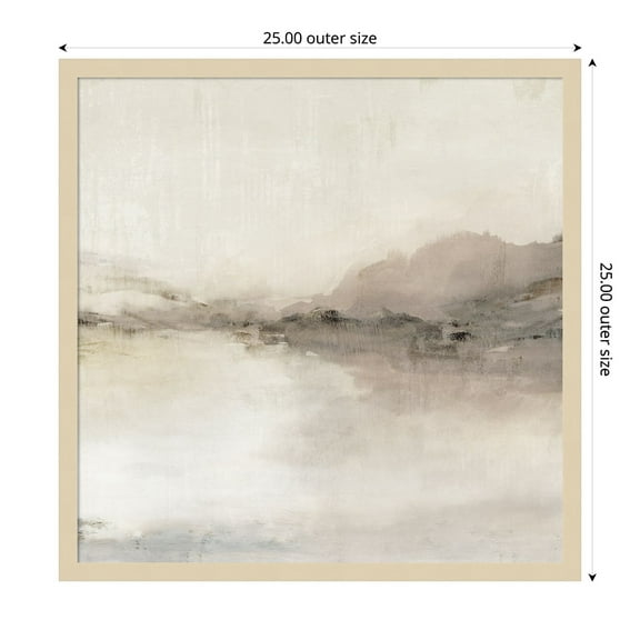 Blush Horizon II by Isabelle Z, Neutral and Minimalist Home Wall Decor for mywellihouse