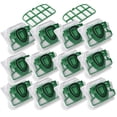 thumbnail image 1 of 12 bolsas de polvo reutilizables con 2 filtros para aspiradoras de mano, 1 of 5