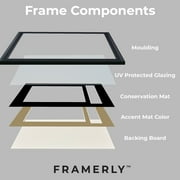 Framerly - ATSU Tassel Diploma Frame In Black Moulding