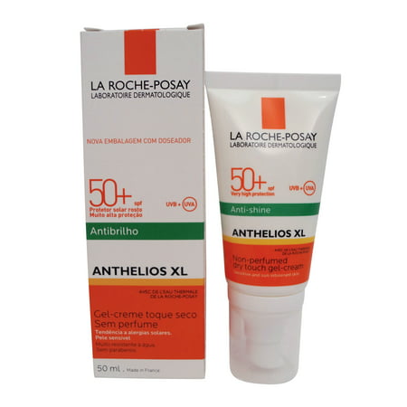La Roche Posay Anthelios XL SPF 50+ Gel Face Cream Dry Touch, 1.69 Oz
