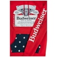 thumbnail image 7 of Budweiser Bottle Label and Patriotic Stars Hoodie-Small, 7 of 7