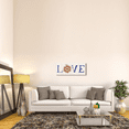 thumbnail image 3 of Global Gallery's 'New Horizons Love on Linen' by Elyse DeNeige Stretched Canvas Wall Art, 3 of 4